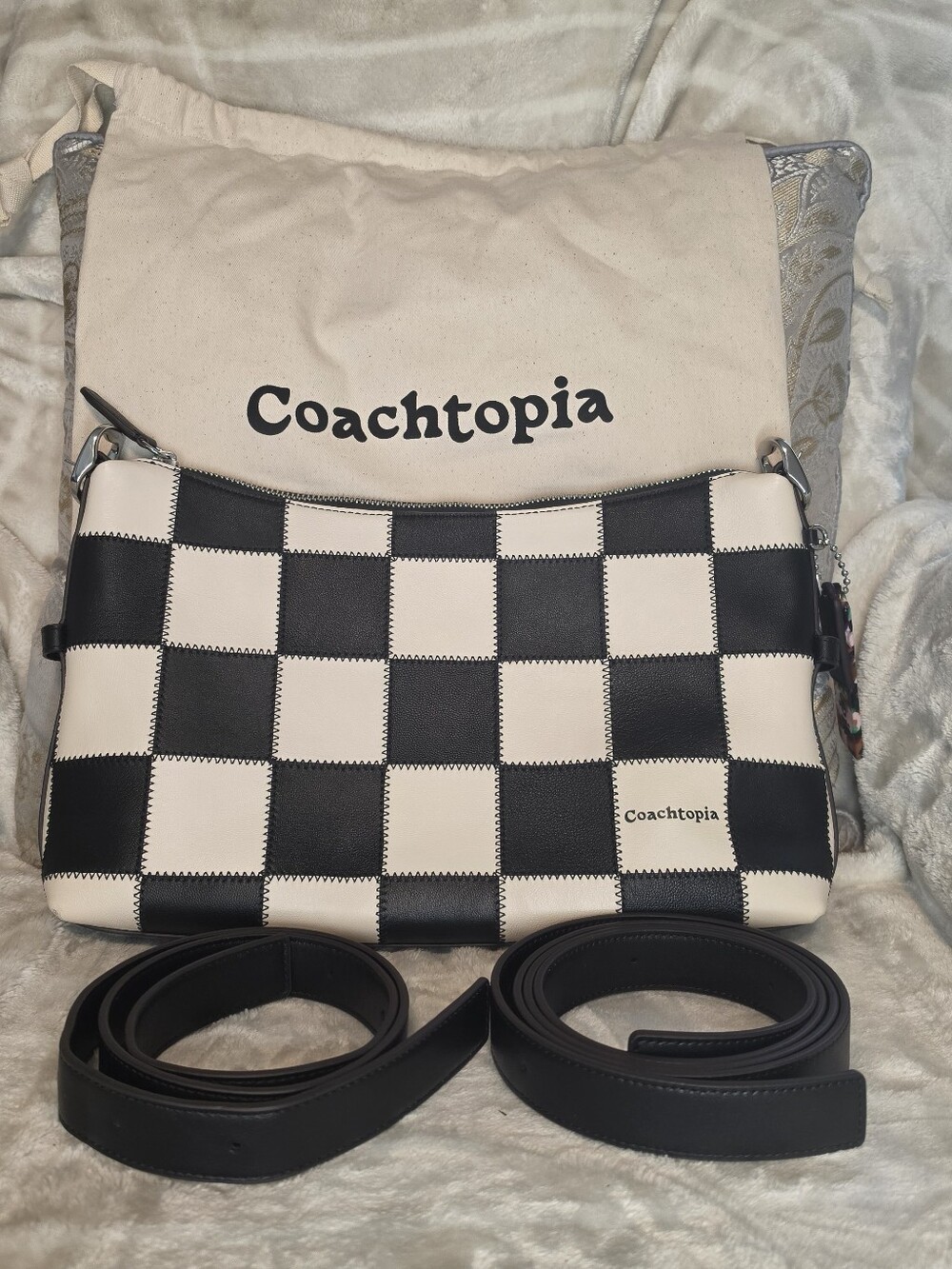 COACHTOPIA ALTER EGO BLACK & WHITE BAG
